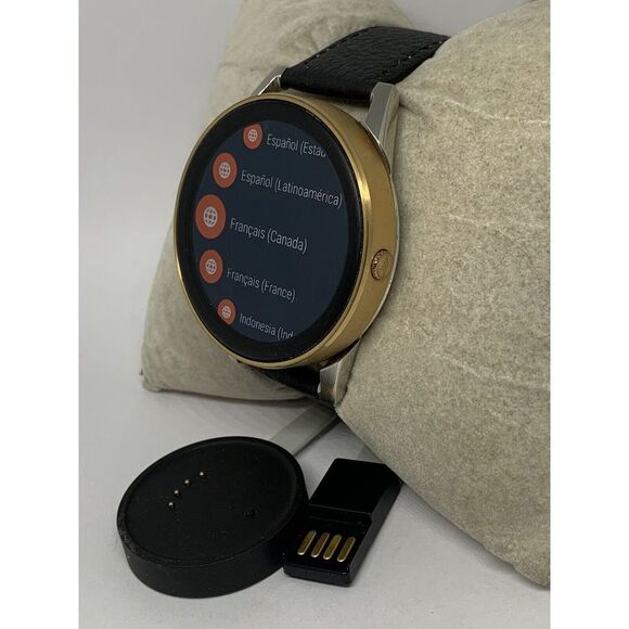 Fossil Gen 3 FTW7001 Brown Leather Digital Dial Genuine Smart Watch ZA414 - Picture 3 of 11